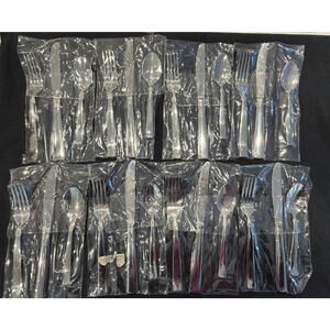 Reed & Barton Regent Heritage Mint Setting for 12 Stainless Flatware Set NEW